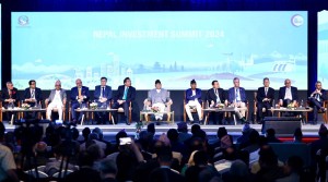 लगानी सम्मेलन  : उद्योग विभागमार्फत रु नौ अर्ब १३ करोड बराबर लगानी स्वीकृत   